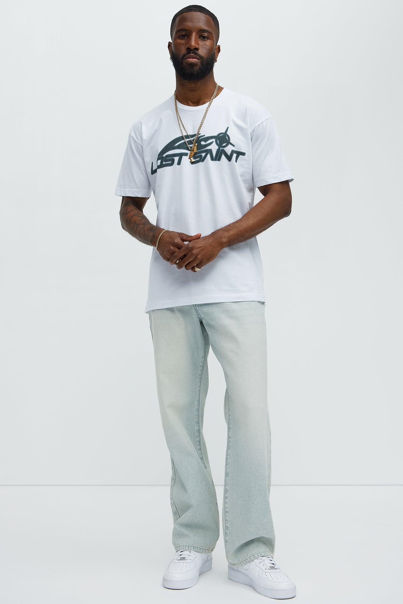 Lost Saint Short Sleeve Tee - White Male Product Image