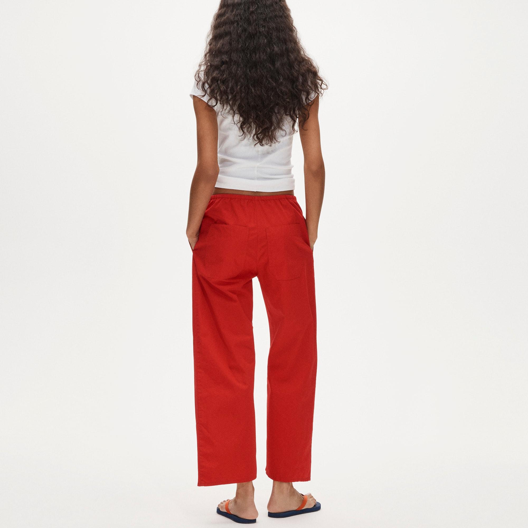 Luna pant in cotton poplin Product Image