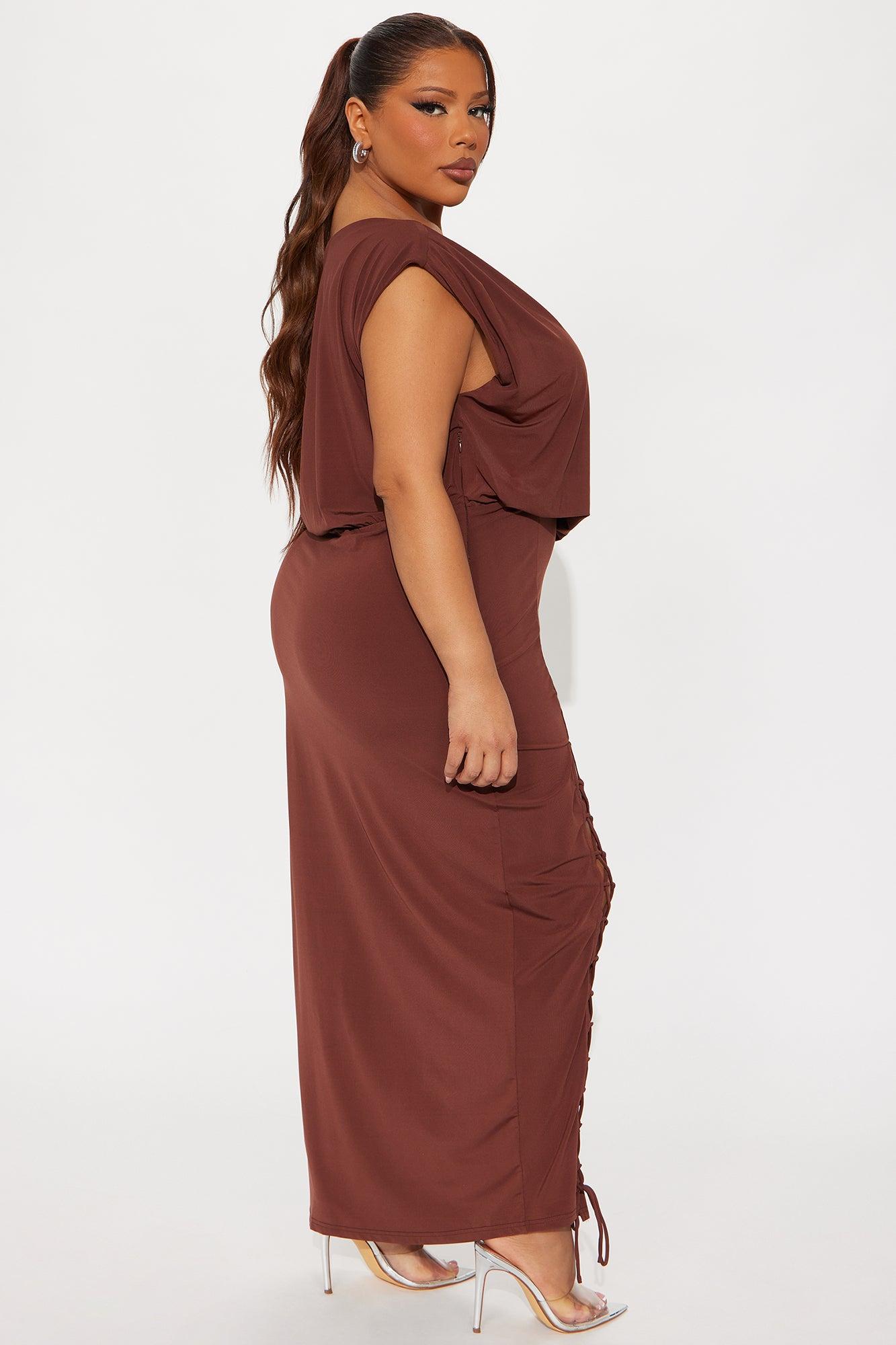 She's a Vision Maxi Dress - Brown Female Product Image