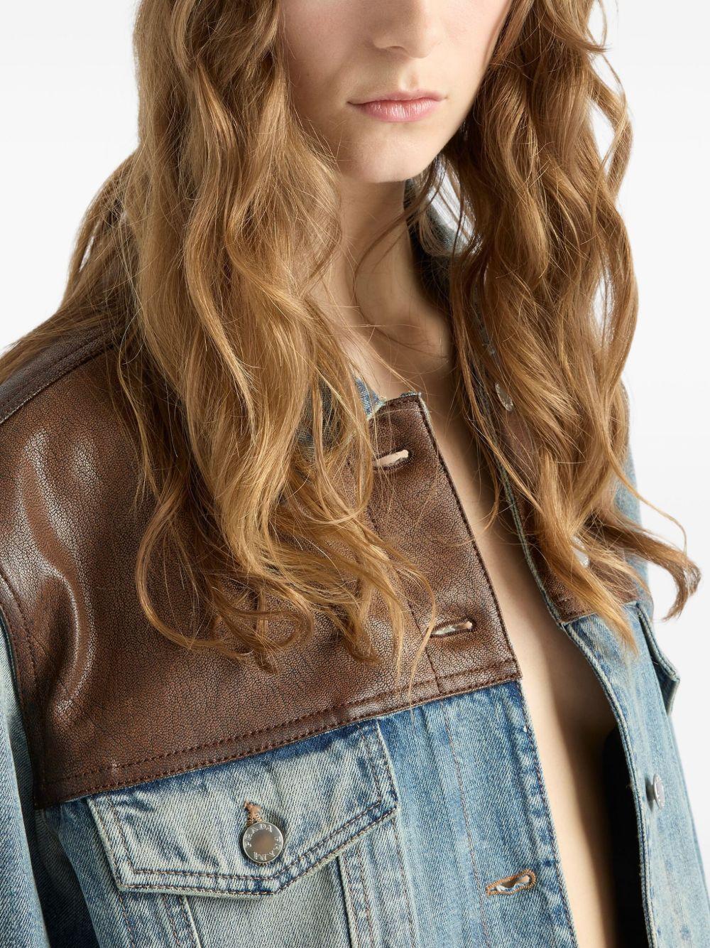 contrast-panel jacket Product Image