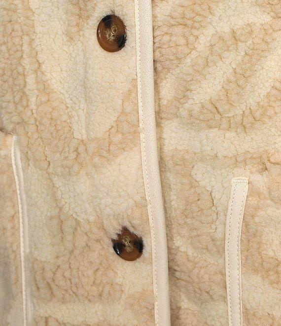 Billabong Fireside Cozy Oversized Printed Sherpa Jacket Product Image