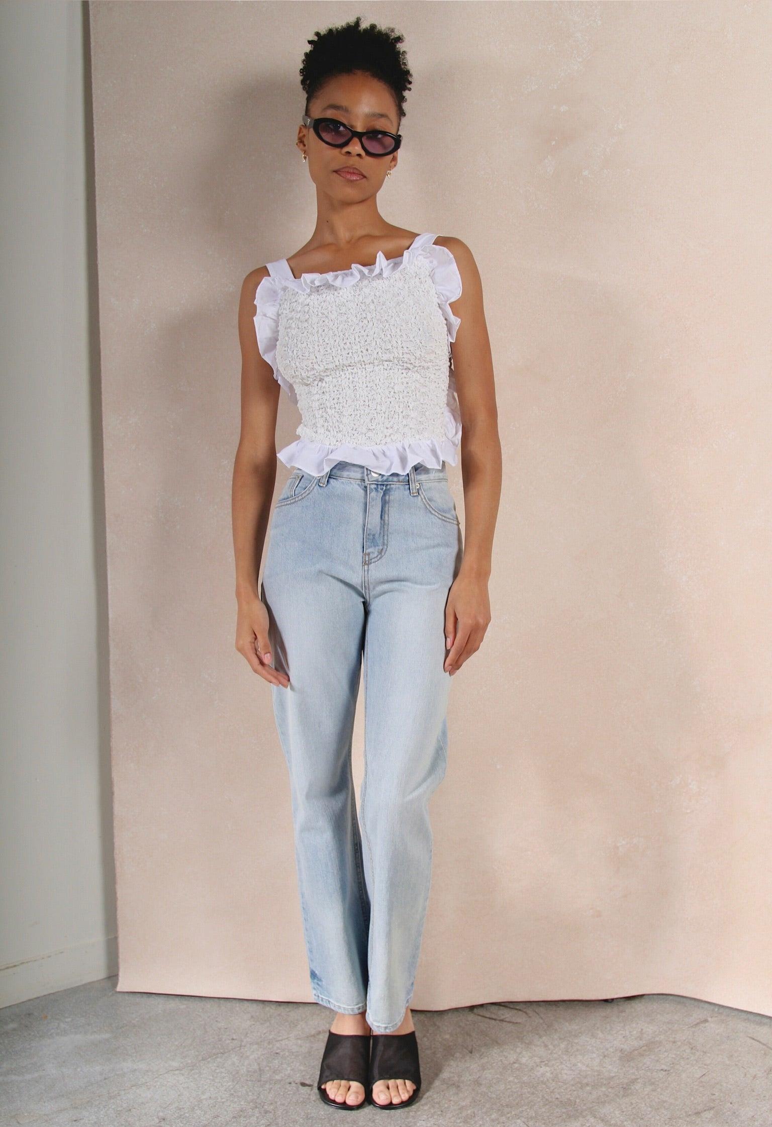 Slim Straight Leg Jeans Product Image