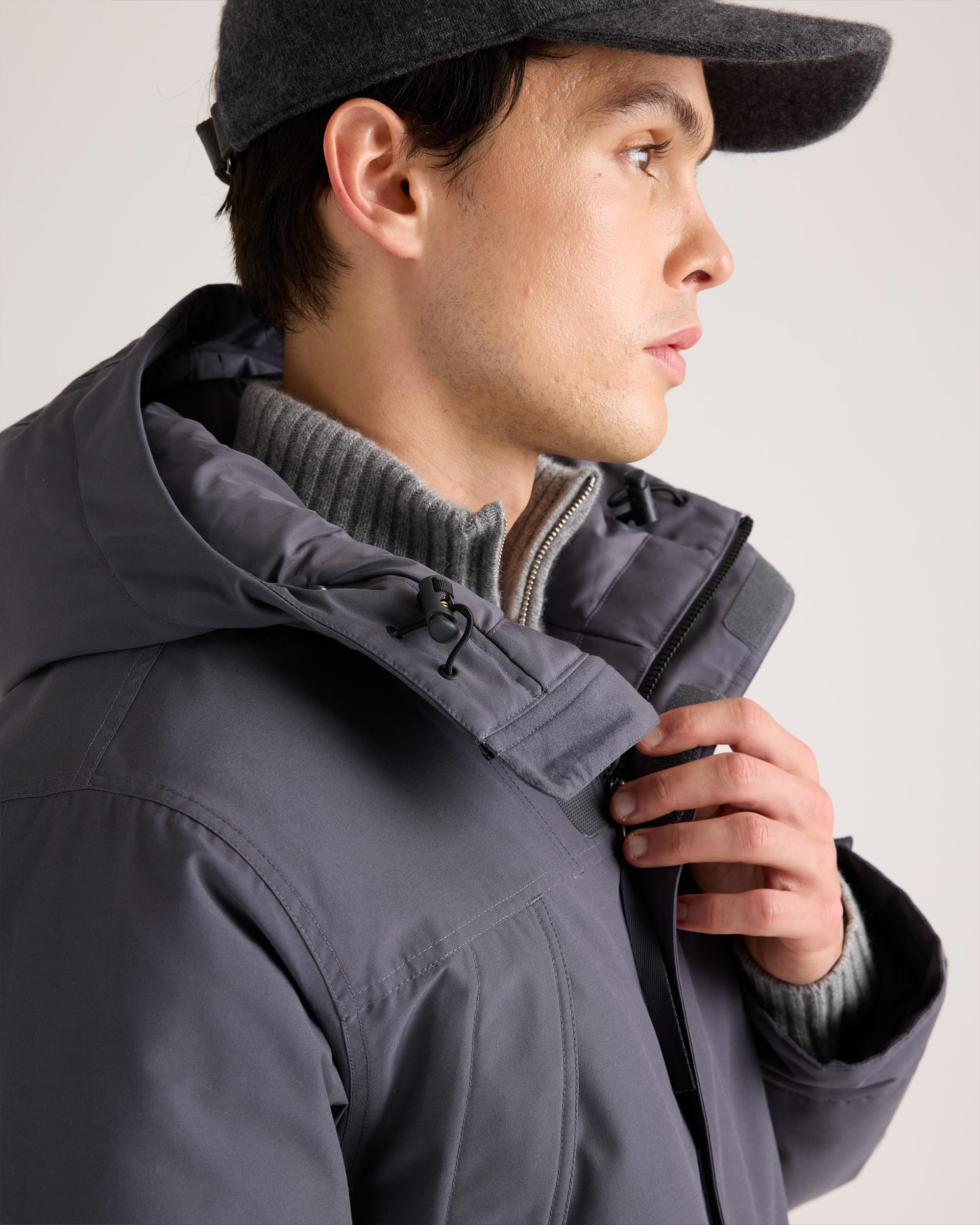 Quince | Men's Responsible Down Hooded Parka Recycled Polyester Product Image