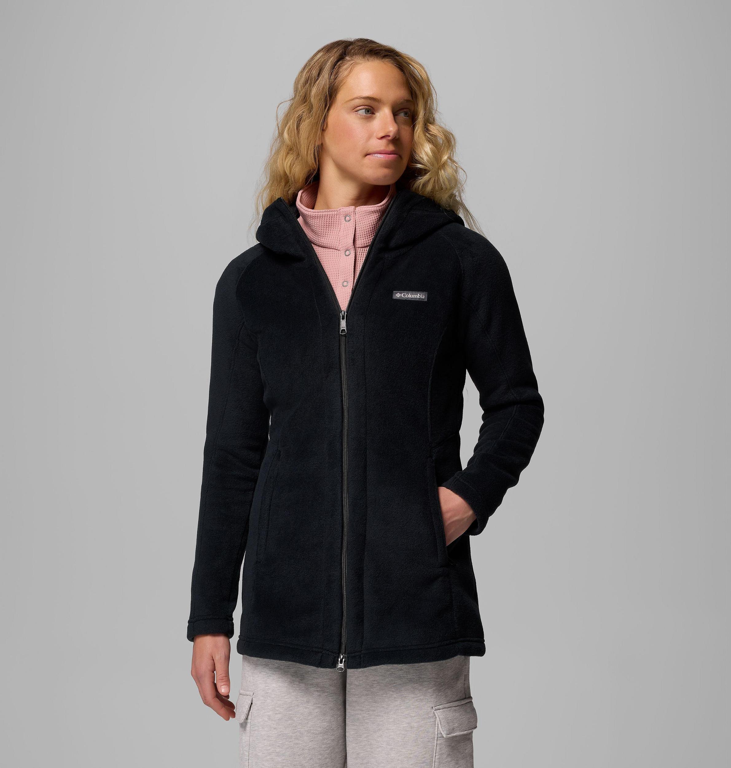 Columbia Womens Benton Springs II Long Fleece Hoodie- Product Image