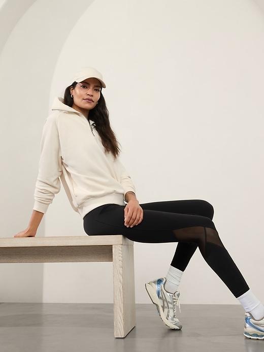 Forever Fleece Relaxed 1/4 Zip Sweatshirt Product Image