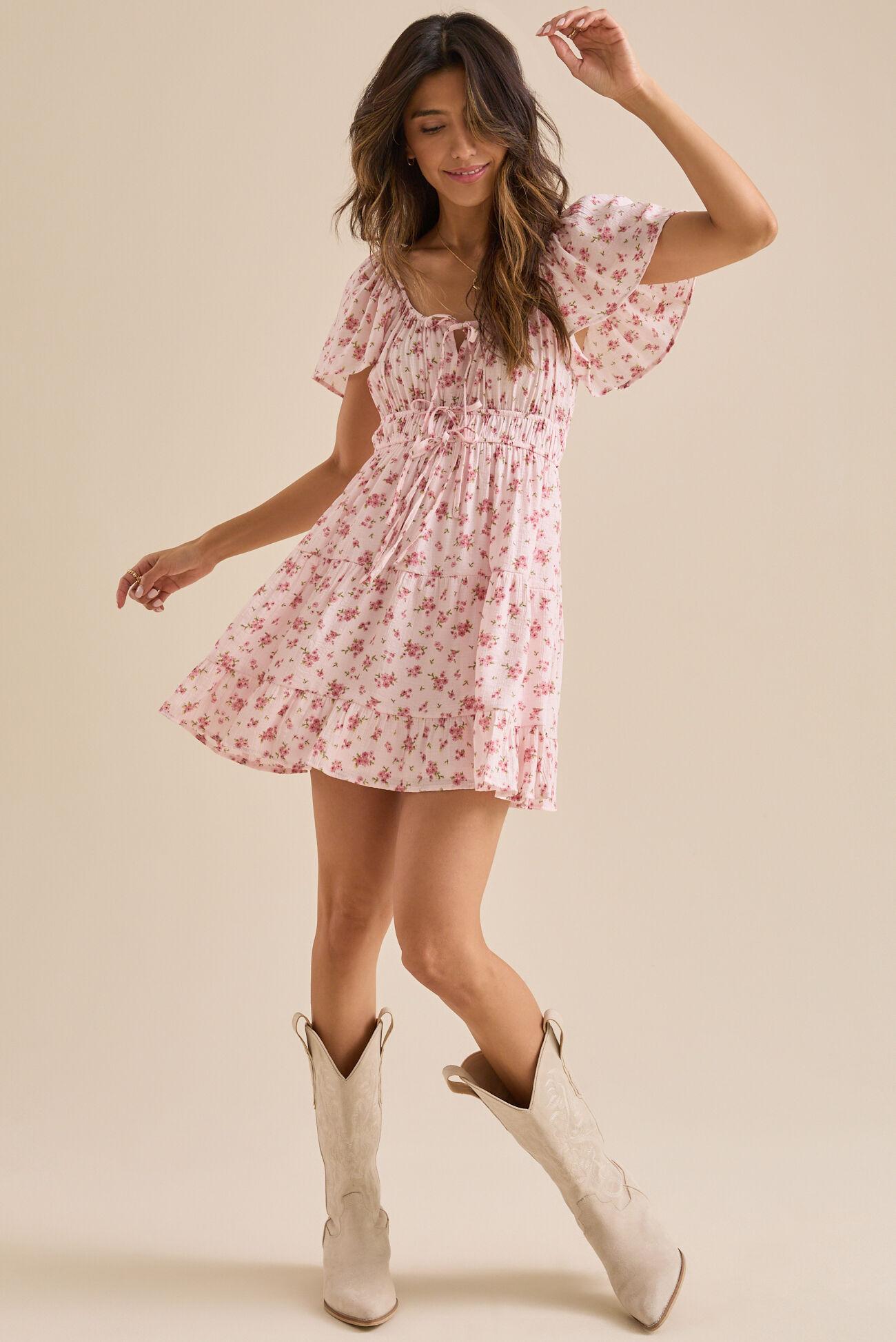 Jayleen Floral Mini Dress Product Image