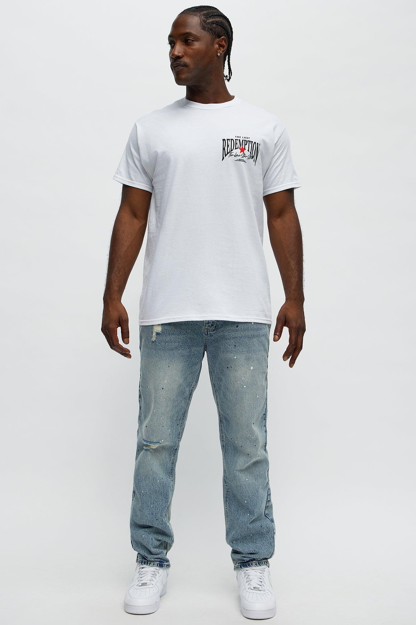 The Last Redemption Short Sleeve Tee - White Male Product Image