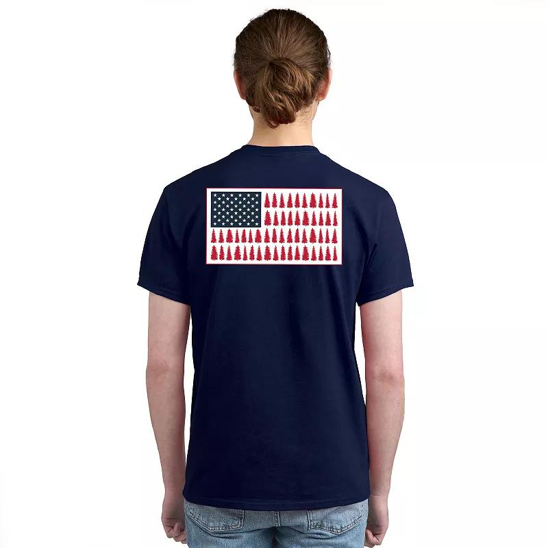 Men's Columbia Americana Adventure Print Short Sleeve Graphic Tee,  Product Image