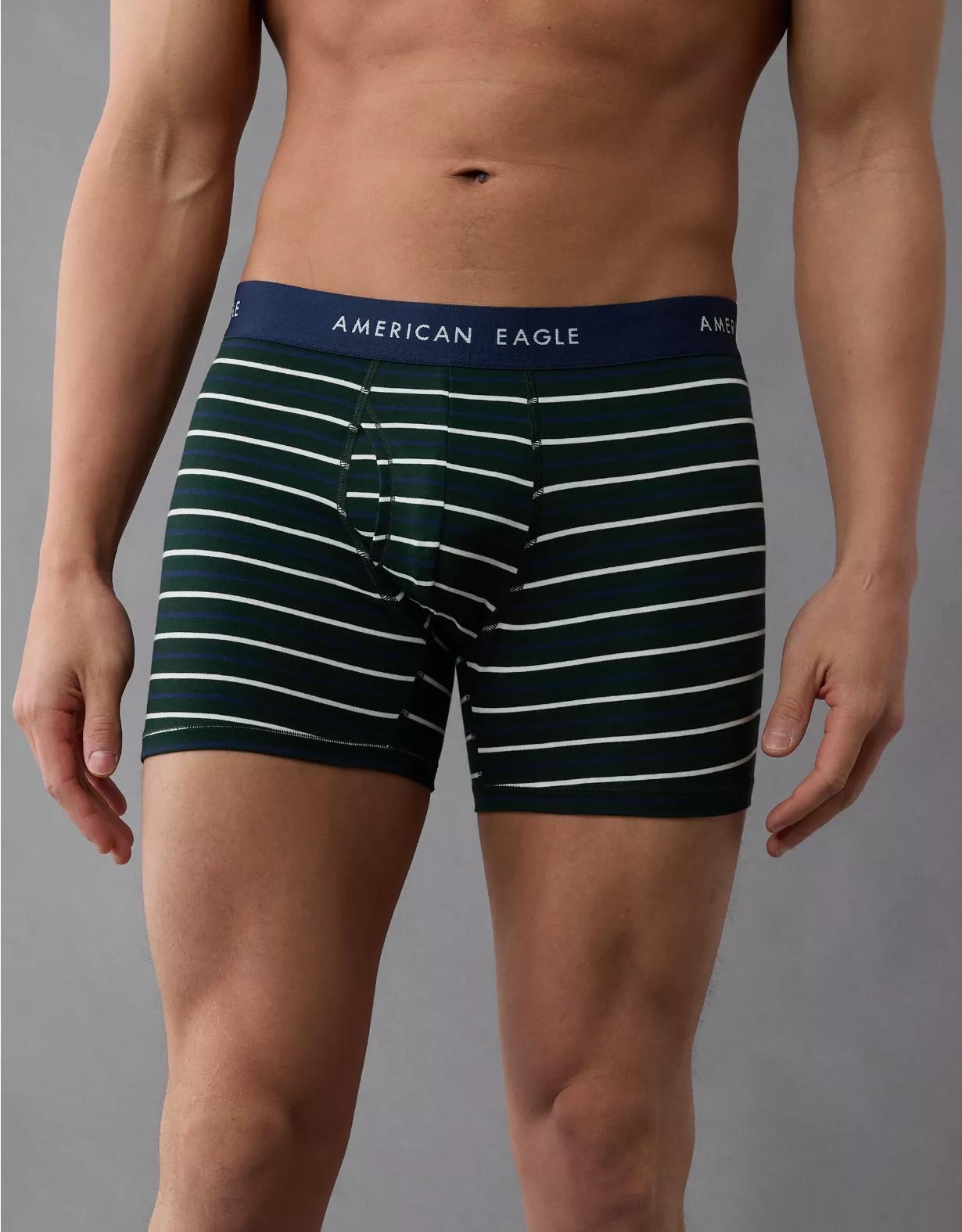 AEO Men's Striped 4.5" Classic Boxer Brief Product Image