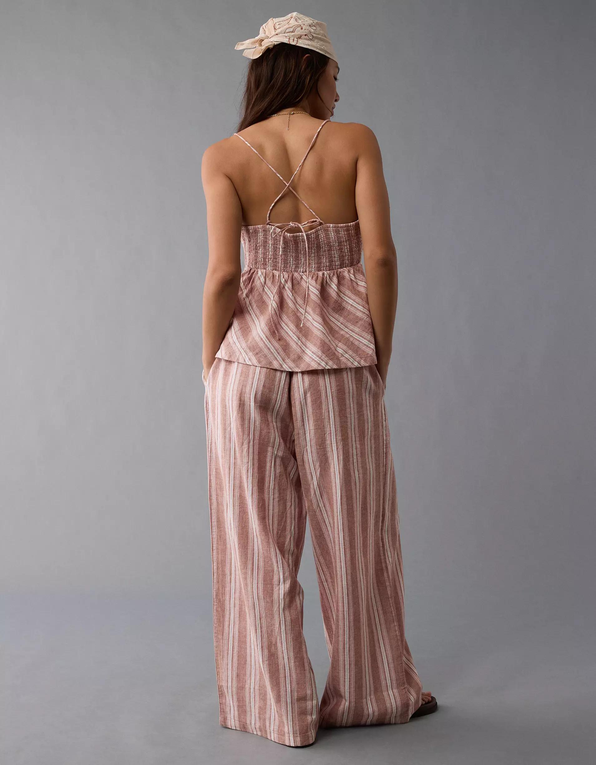 AE Striped Halter Top Product Image