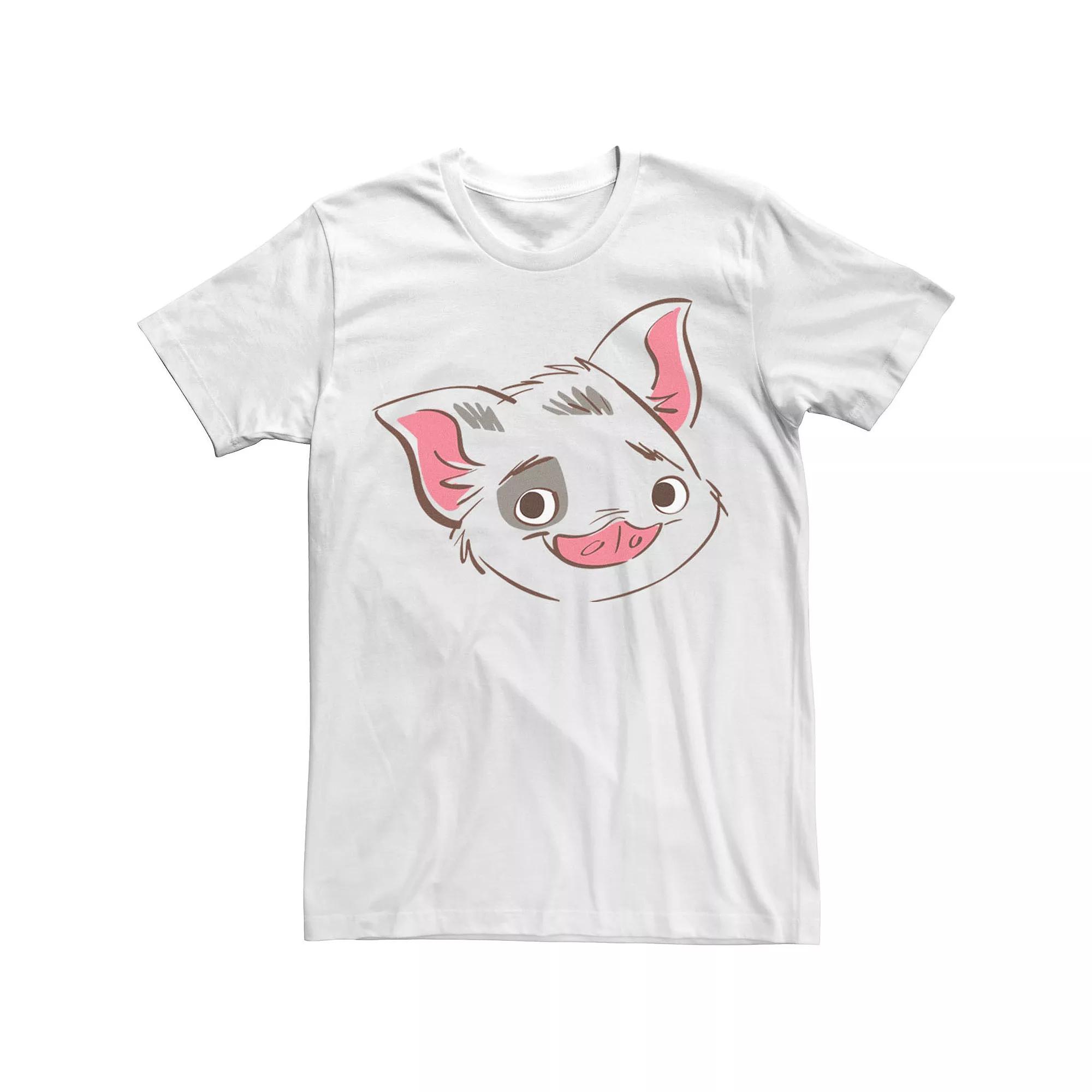 Disney's Moana Pua Big Face Men's Tee,  Product Image