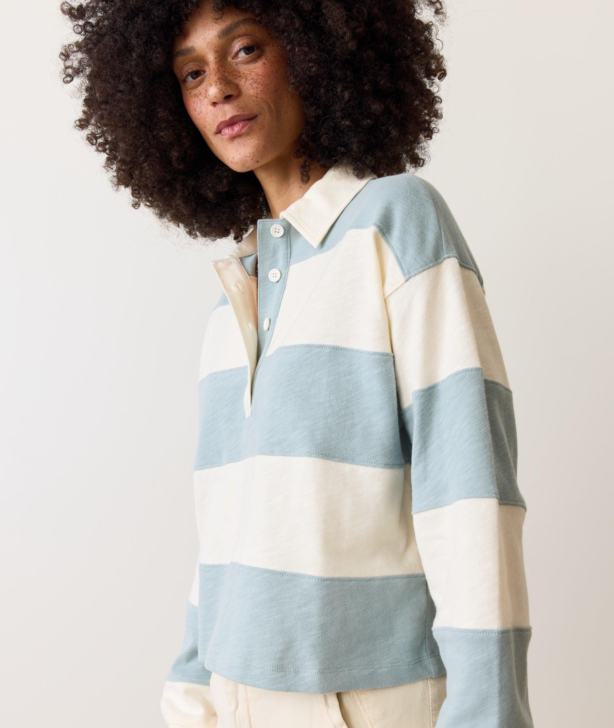 Rugby Crop Polo Product Image