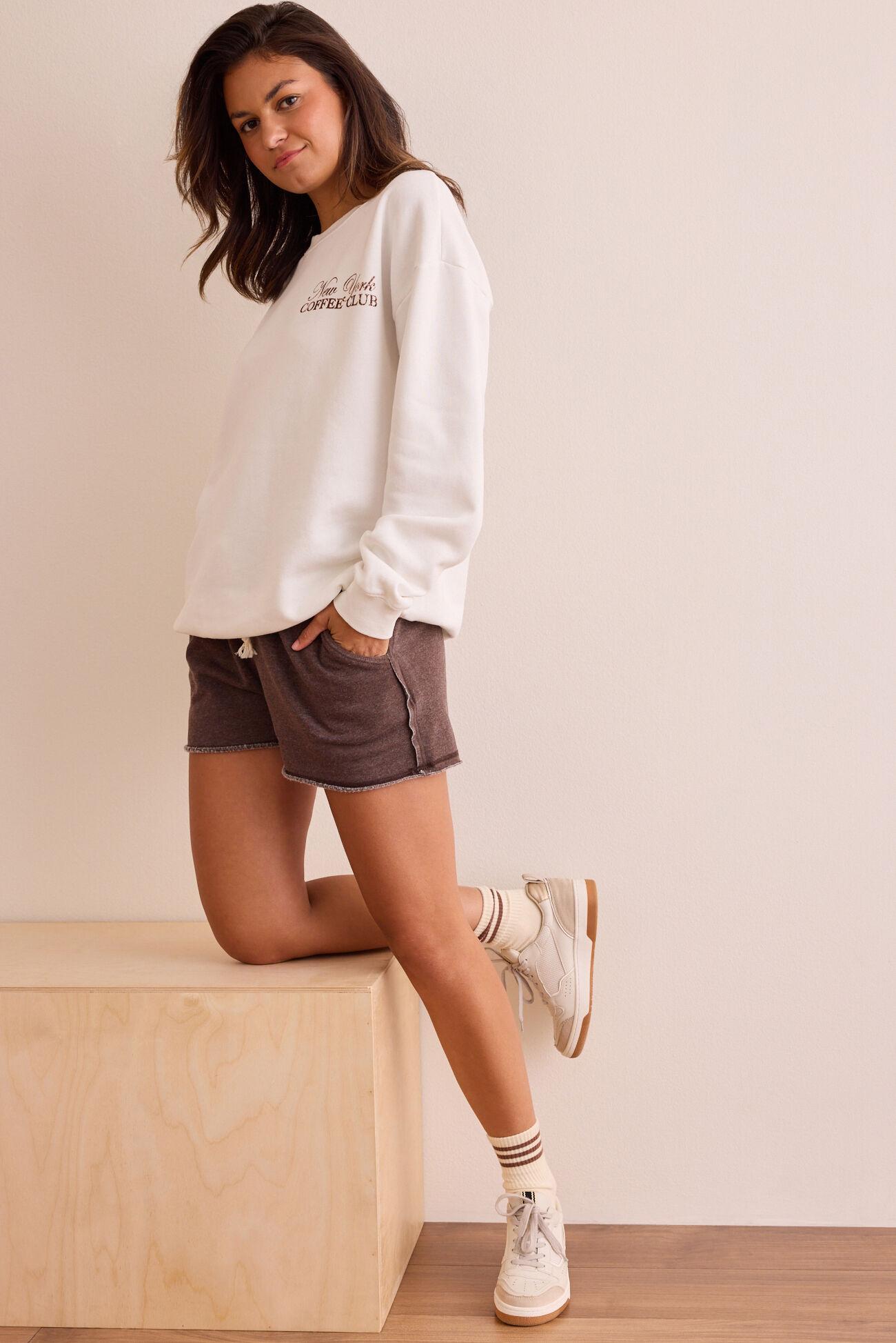 Coffee Club Oversized Sweatshirt Product Image