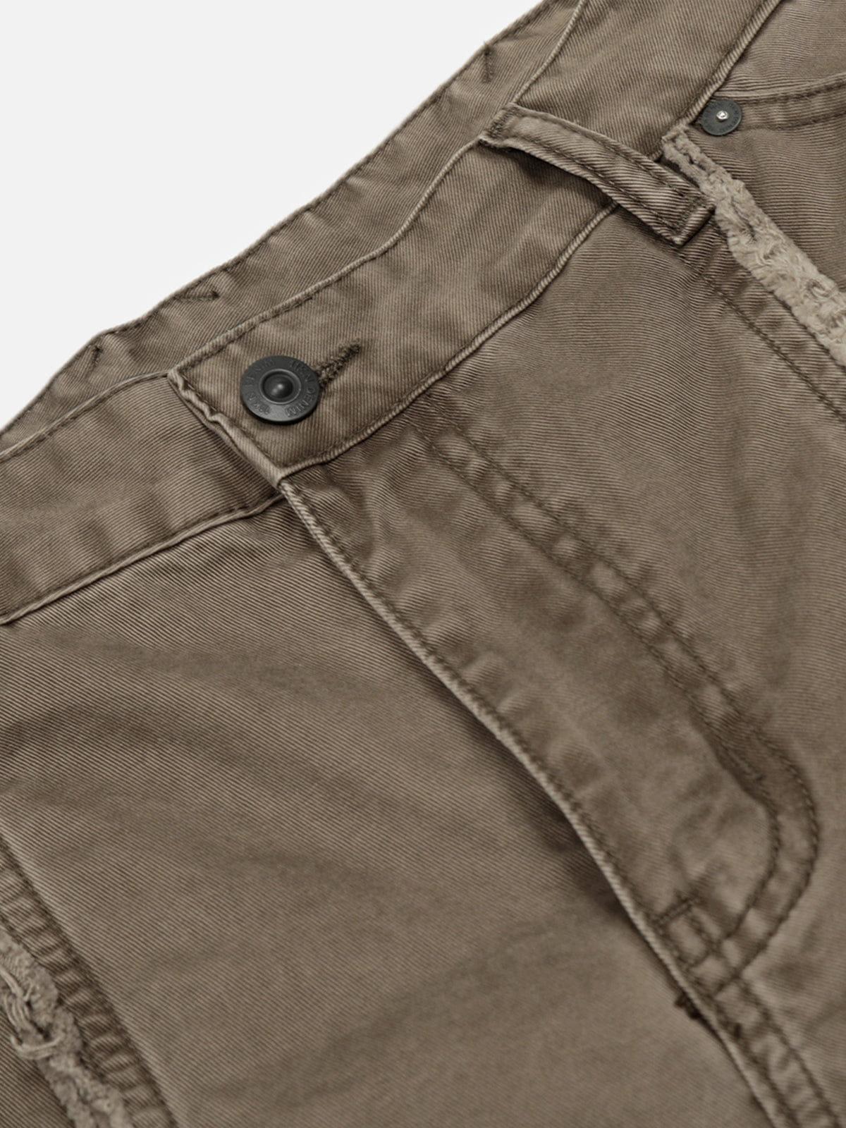 Aelfric Eden Distressed Panel Longline Jorts Product Image