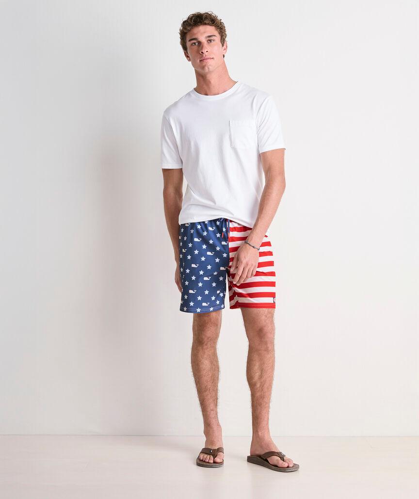 7 Inch Printed Chappy Swim Trunks Product Image