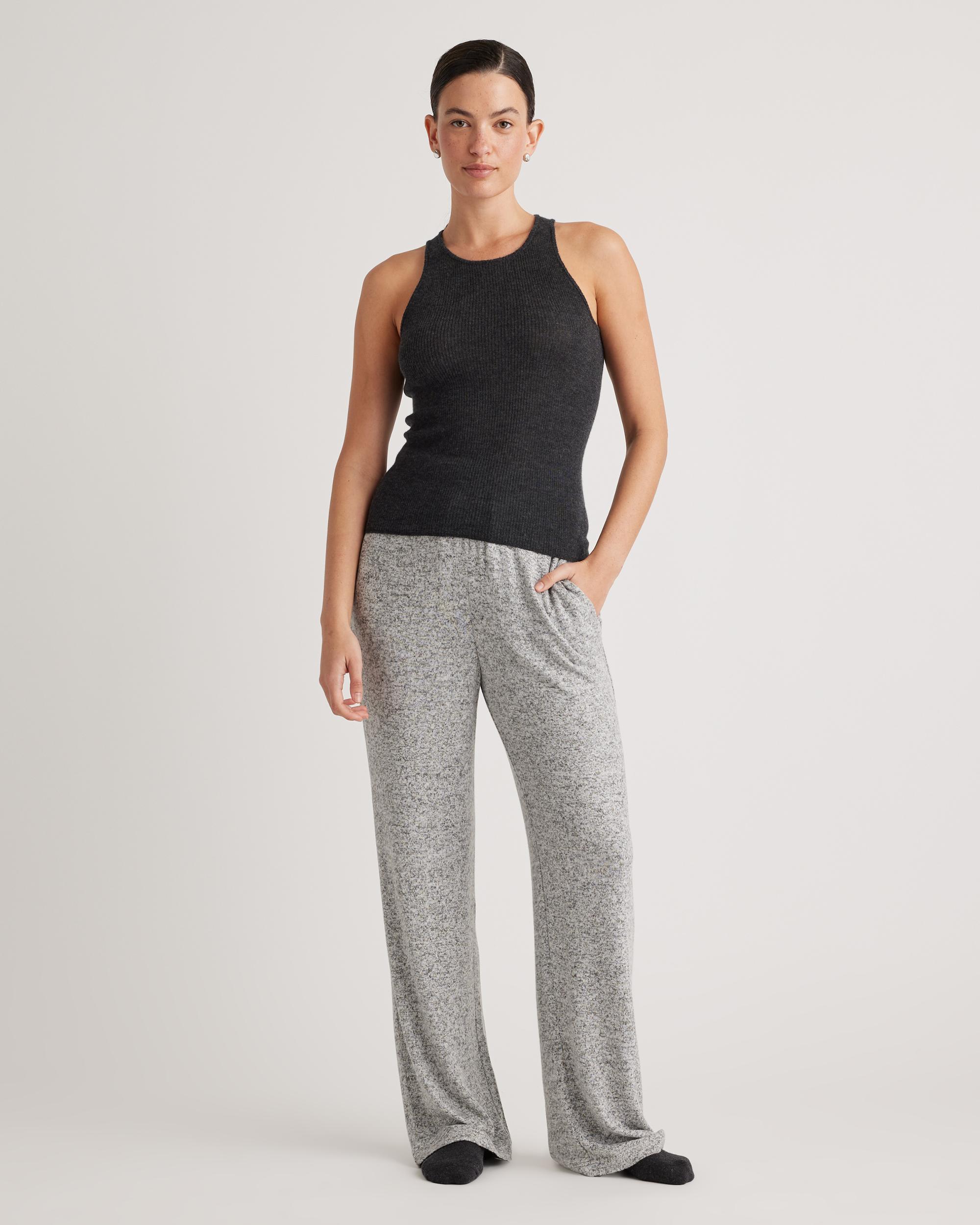 Quince | Women's Brushed Lounge Straight Leg Pants Size XS, Rayon Product Image