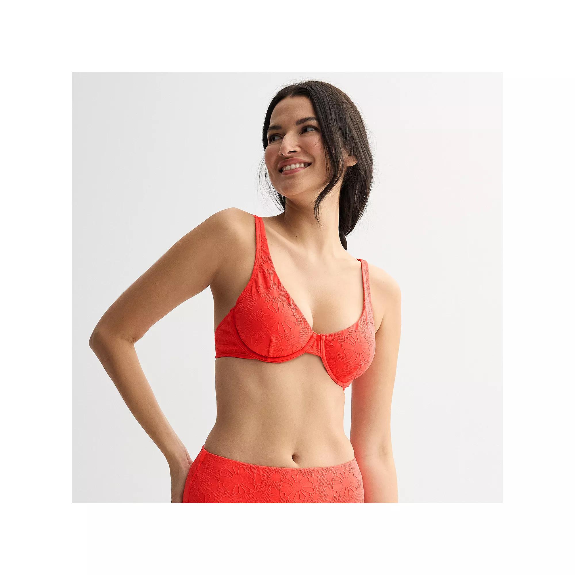 Women's Freshwater Santorini Underwire Bra Swim Top,  Product Image