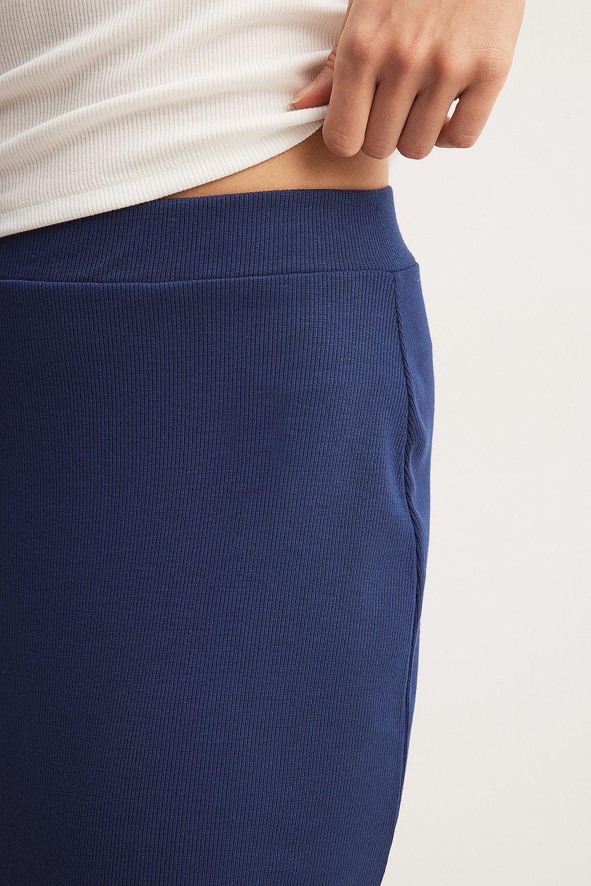 Rib Maxi Skirt Product Image