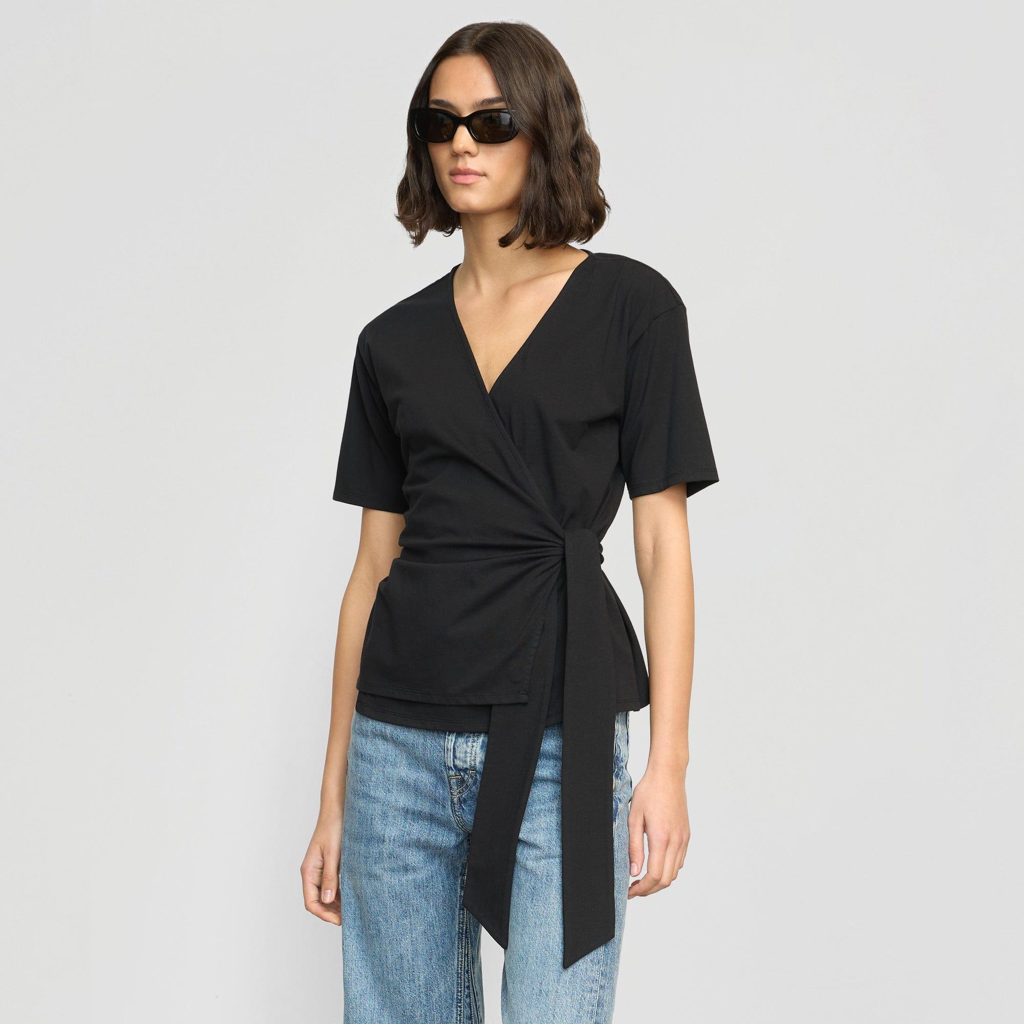 Sena Organic Cotton Wrap Tee Product Image
