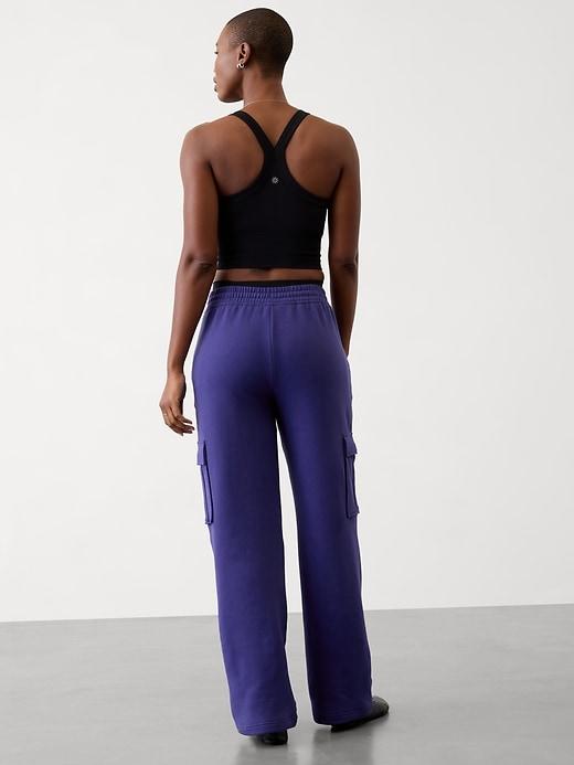 Forever Fleece Mid Rise Cargo Pant Product Image