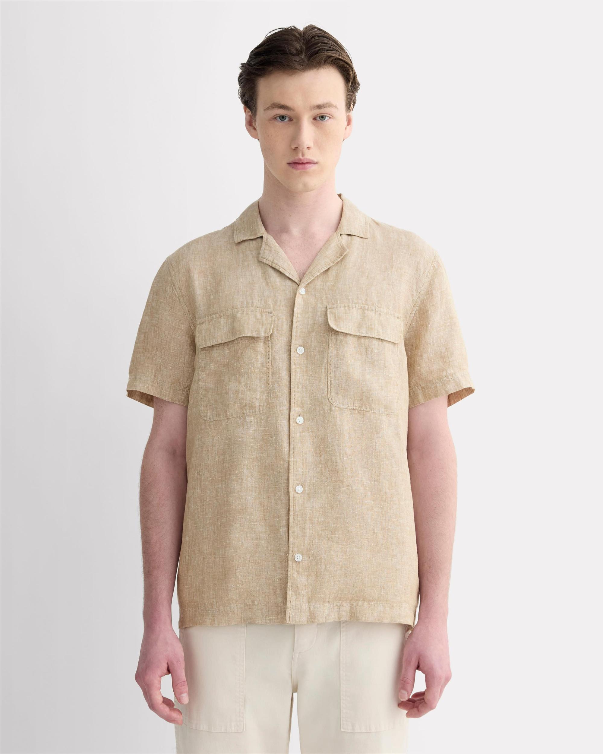 Mens Resort Shirt in Linen by Everlane Product Image