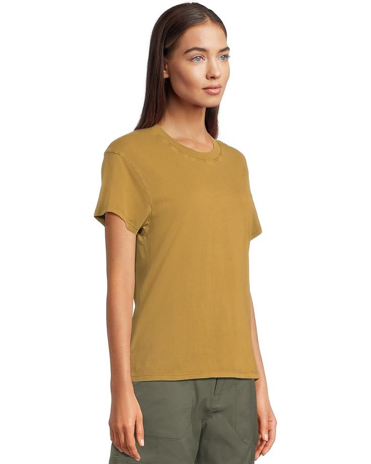 Loose Fit Short-Sleeve Heavyweight Henley T-Shirt Product Image