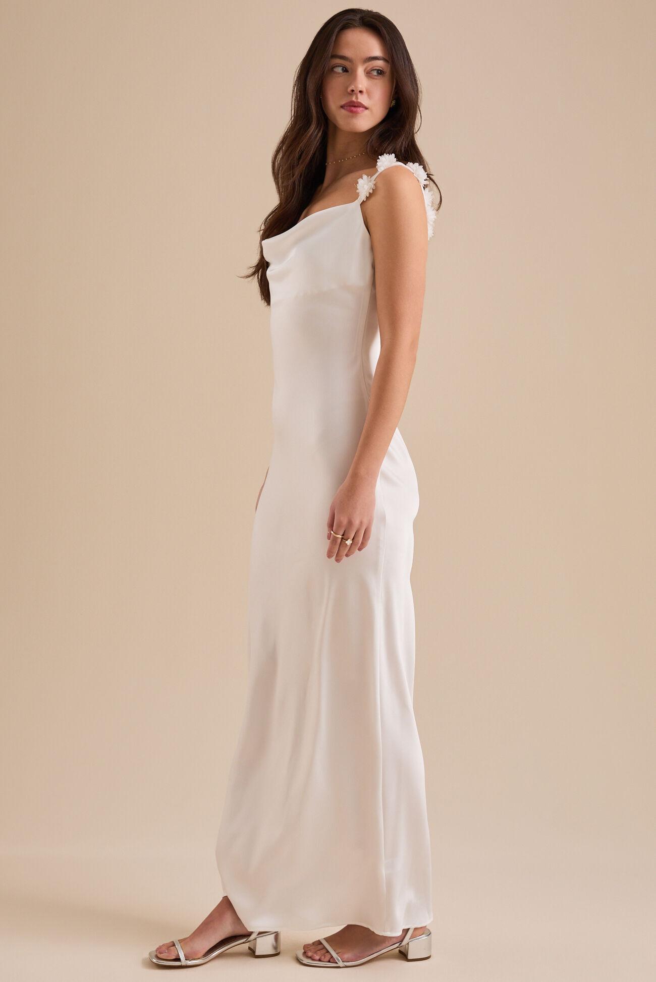 Scarlett Satin Maxi Dress Product Image