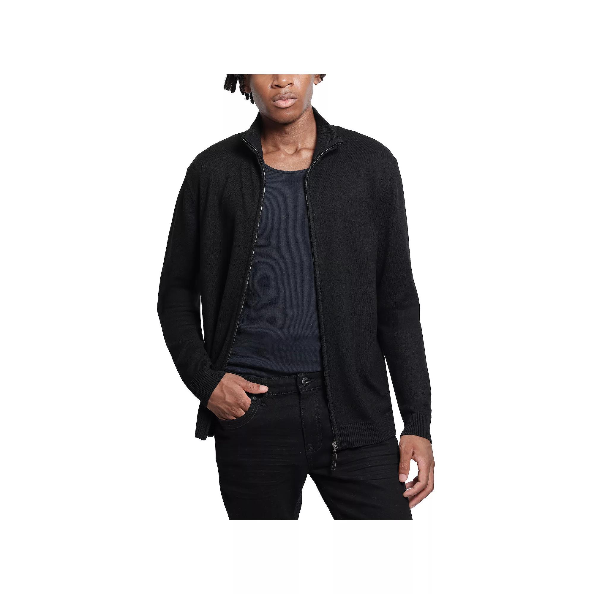 Men's Xray Full Zip Mockneck Sweater,  Product Image