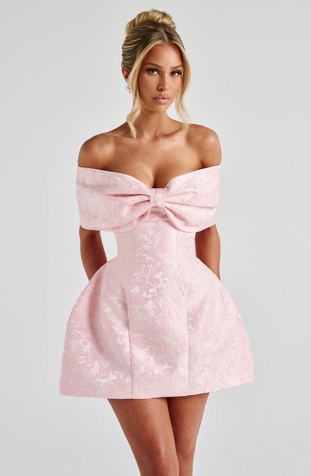Raquel Mini Dress - Blush Product Image