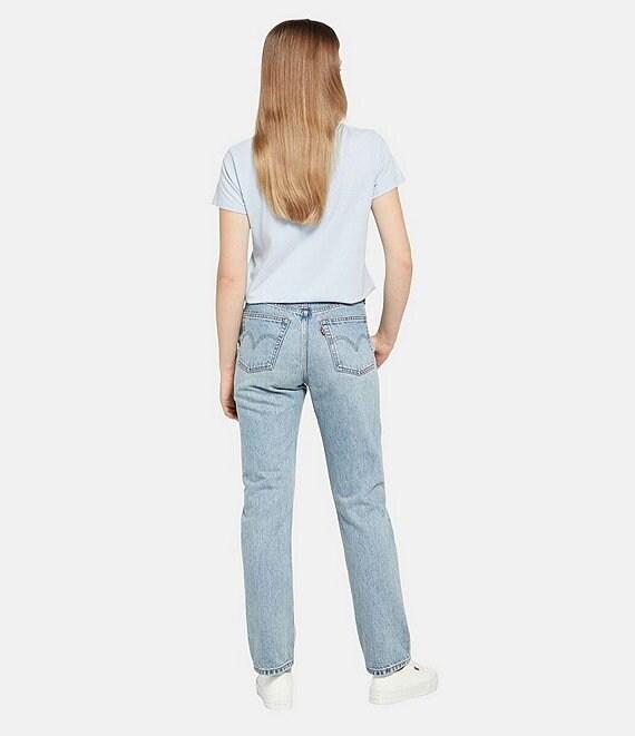 Levi's® 501 Original Straight Leg 5 Pocket Jeans Product Image