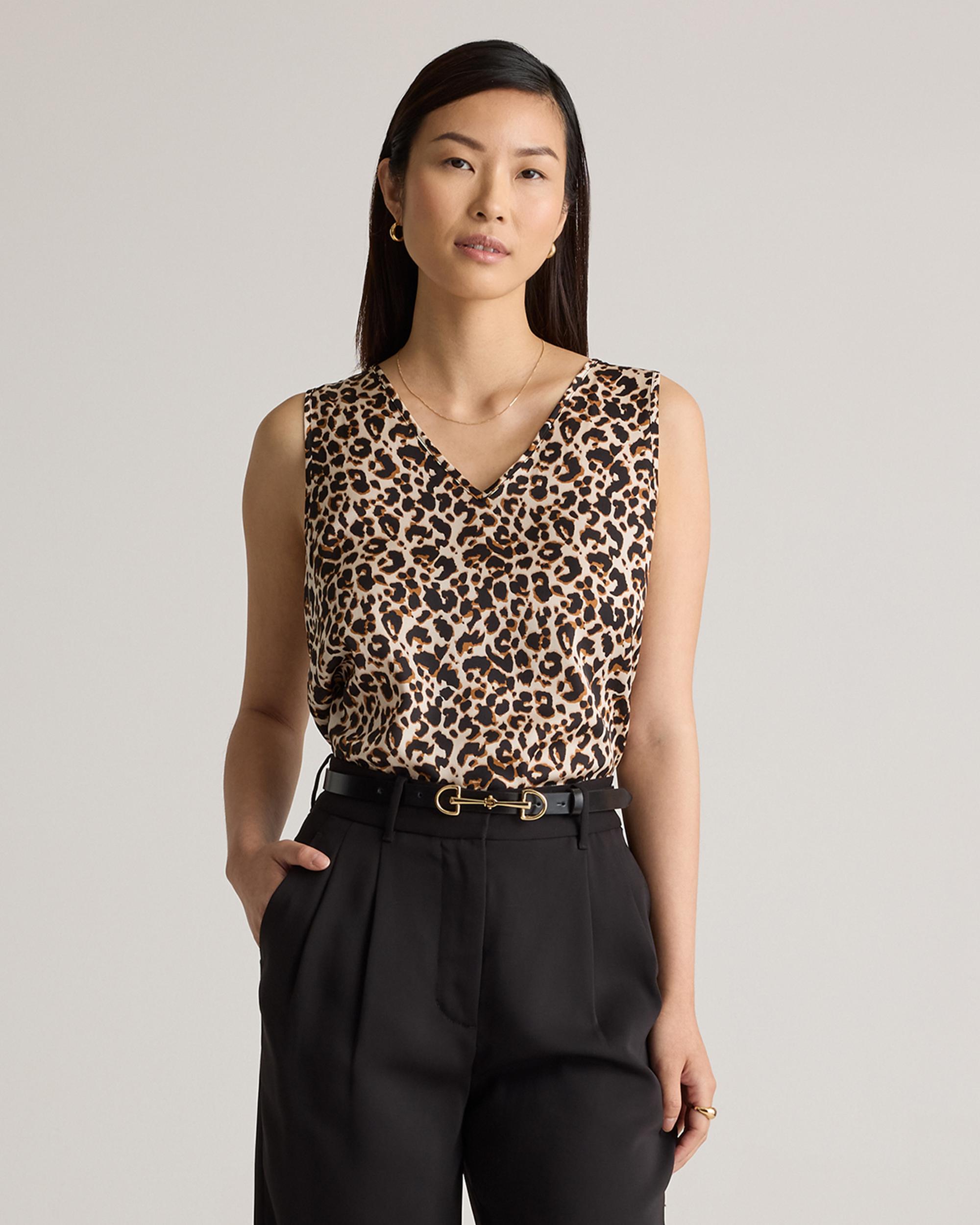 Quince | Women's Washable Stretch Silk Tank Top Product Image