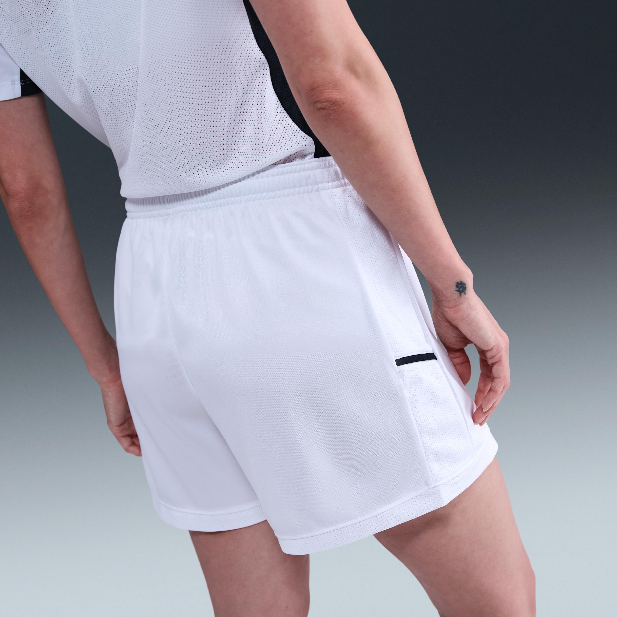 Nike Womens Academy Dri-FIT 4 Soccer Shorts | II7582-100 Product Image