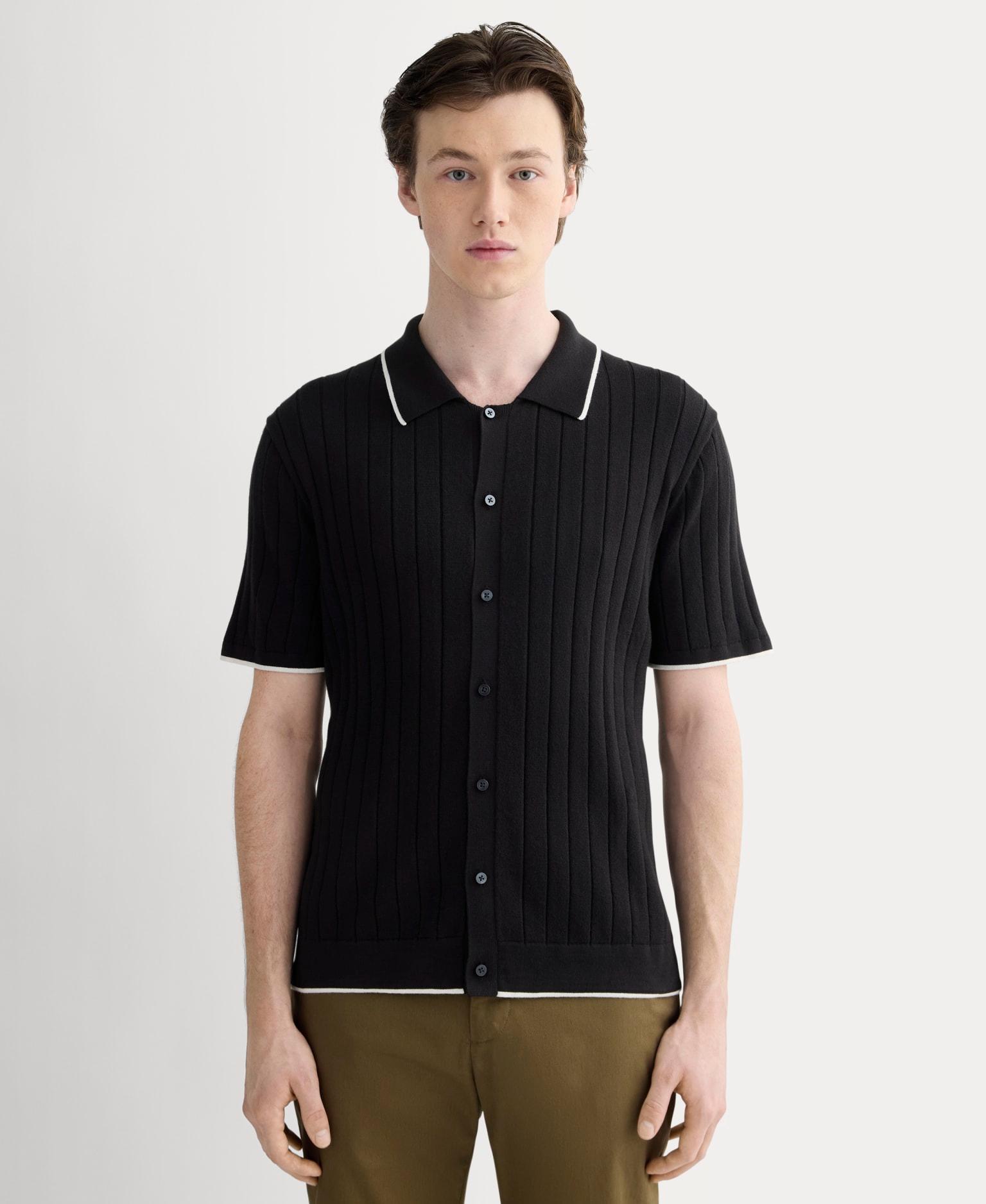 The No-Sweat Button-Down Polo Product Image
