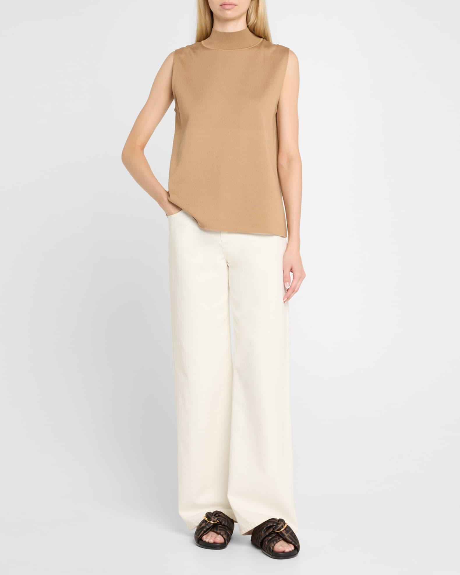 Feel FF Satin Slide Sandals Product Image