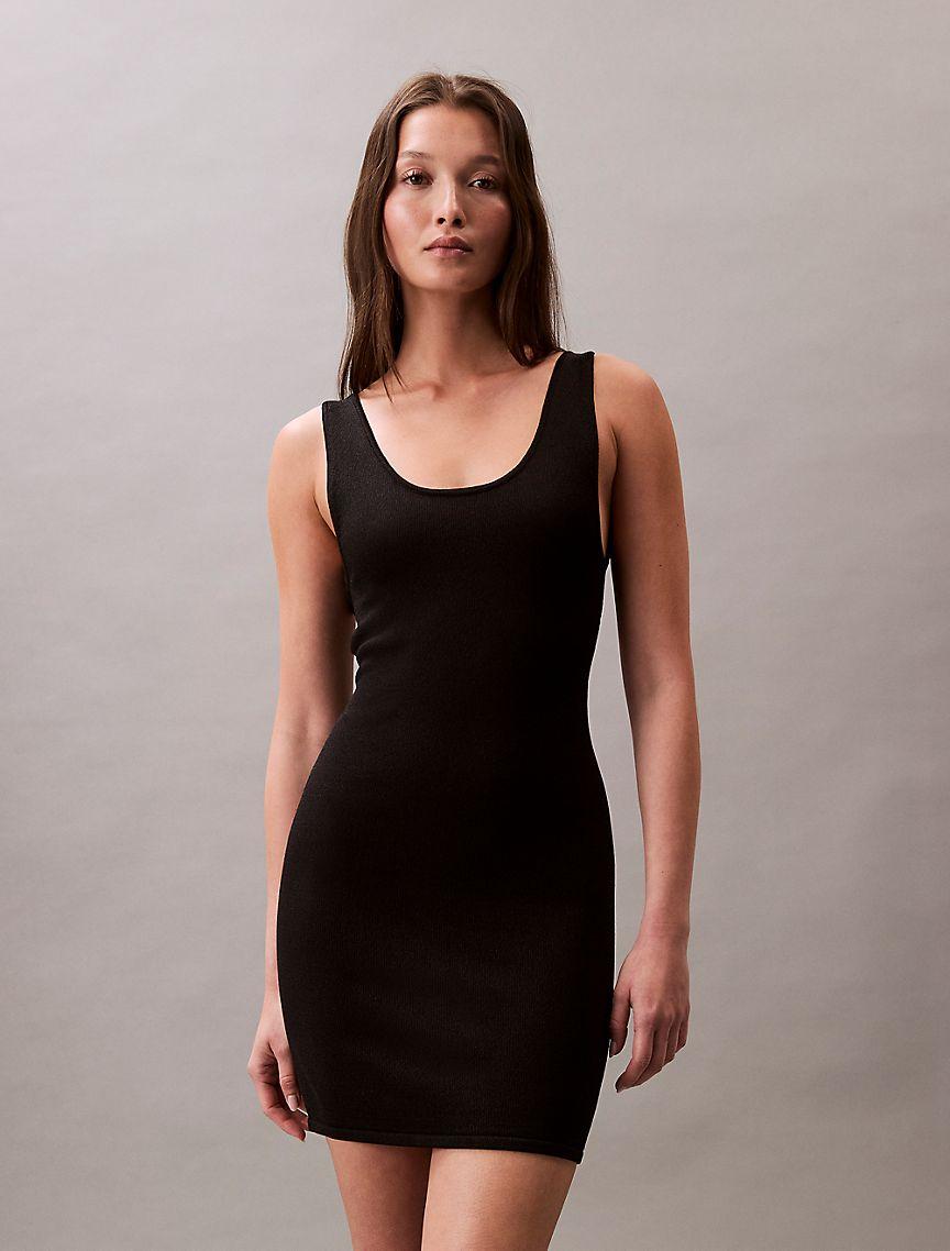 Cross Back Mini Dress Product Image