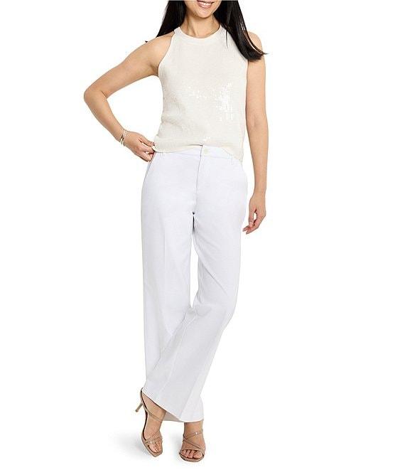 NIC + ZOE Anytime Sequin Round Neck Sleeveless Tank Product Image