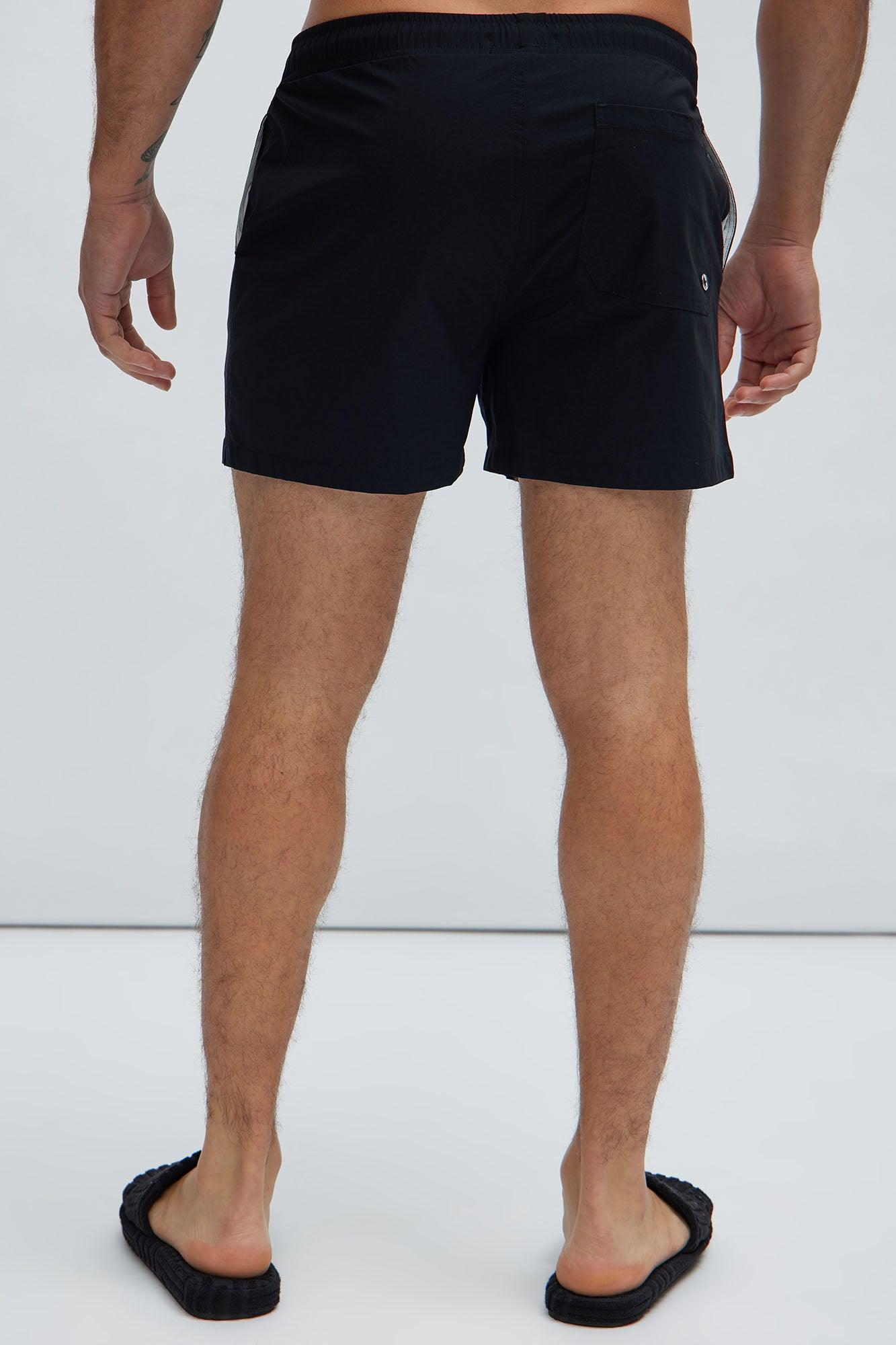 Montez Stretch Swim Trunk Short - Black Product Image