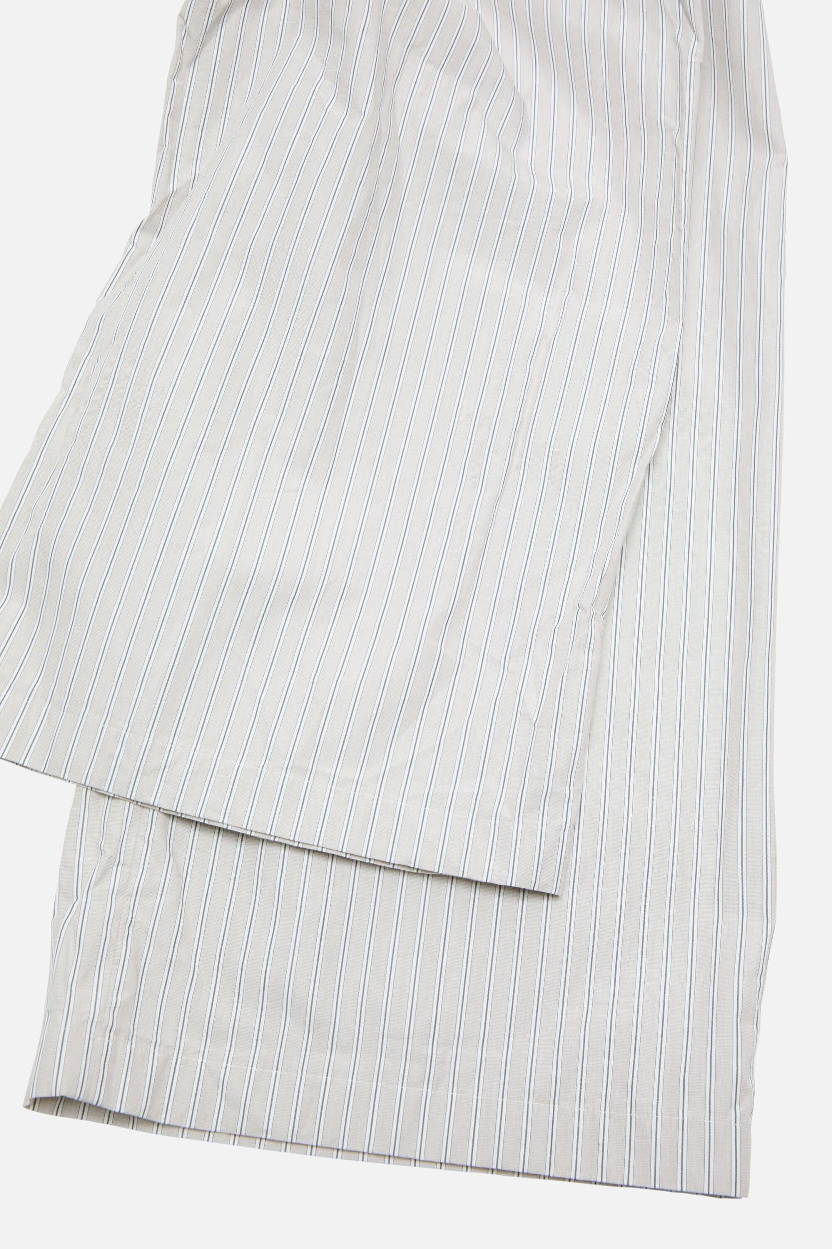 Striped cotton trousers Product Image