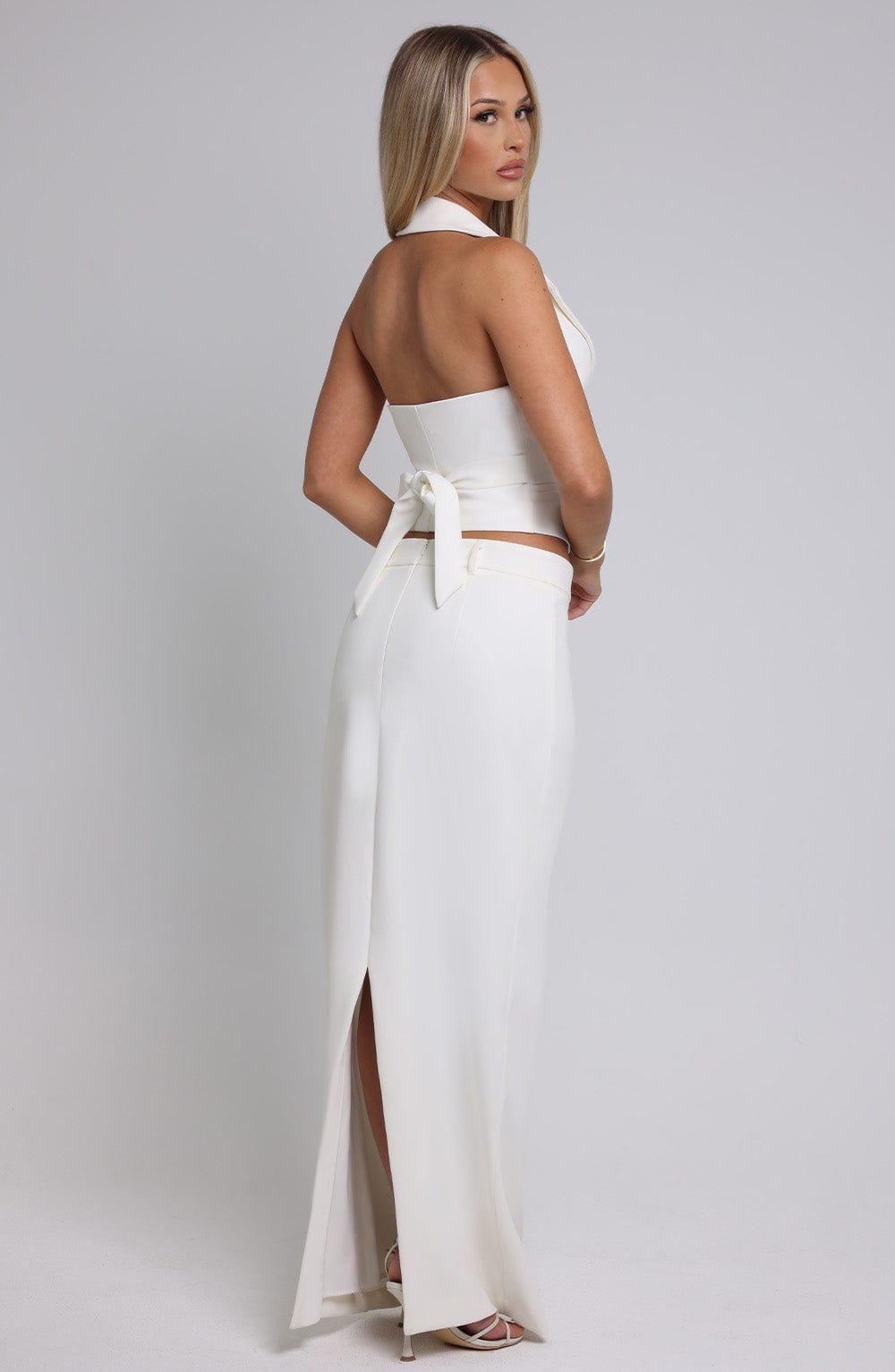 Piper Maxi Skirt - Ivory Product Image
