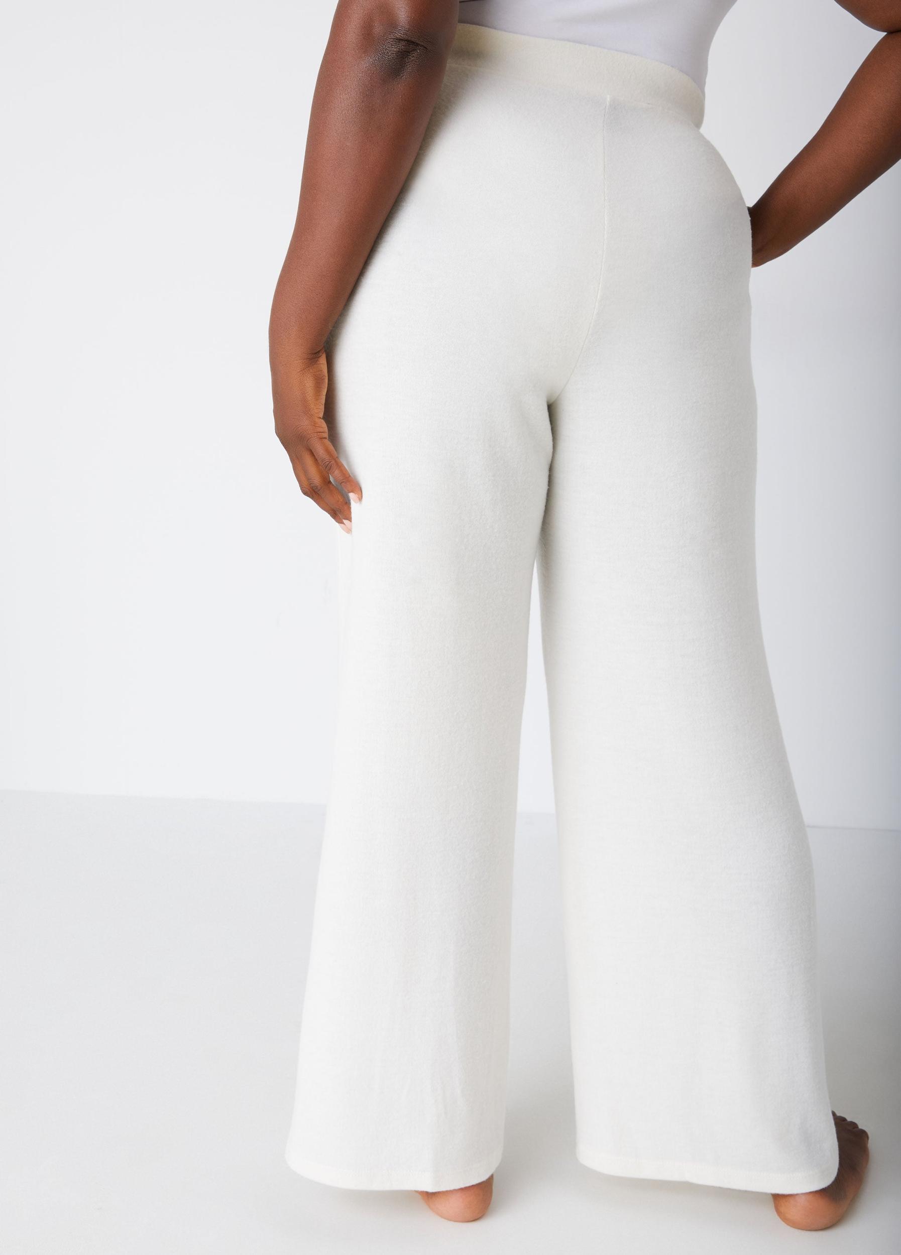 Plus Size Brushed Hacci Knit Lounge Pants Ashley Stewart Product Image