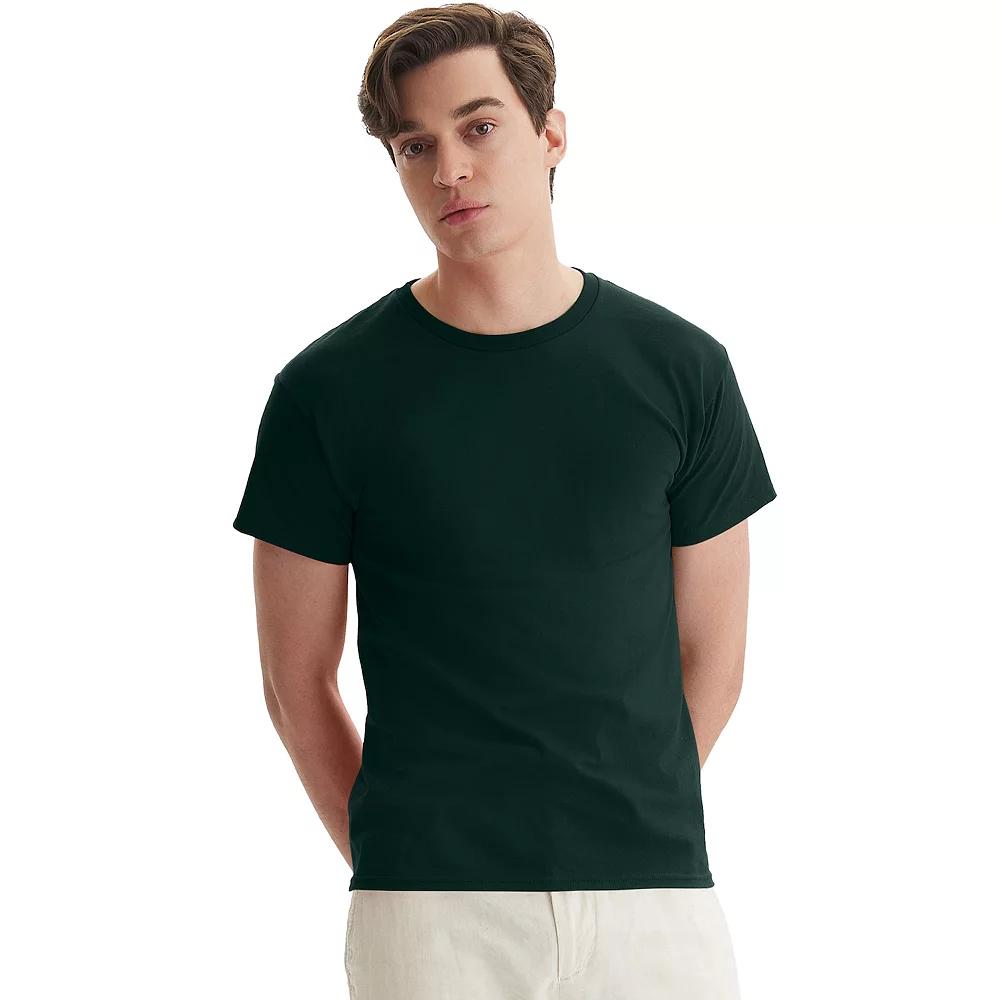 Men's Hanes® Essentials 4-Pack Cotton T-Shirt,  Product Image