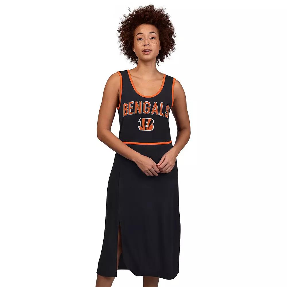 Women's G-III 4Her by Carl Banks Black Pittsburgh Steelers Center Field Maxi Dress,  Product Image