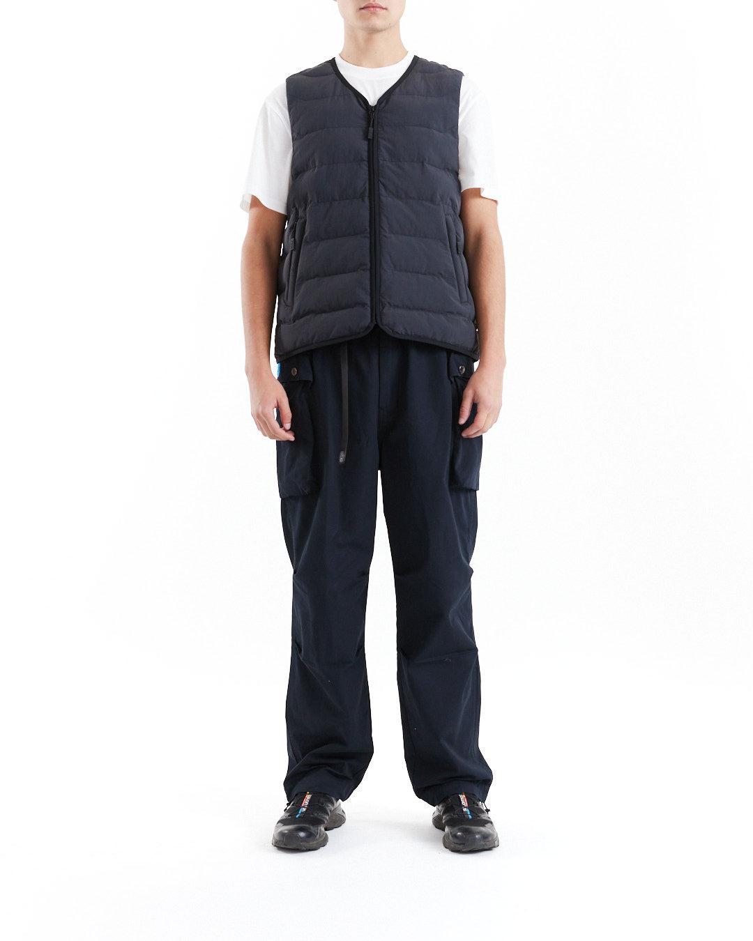 Peak Padded Vest - Black Product Image