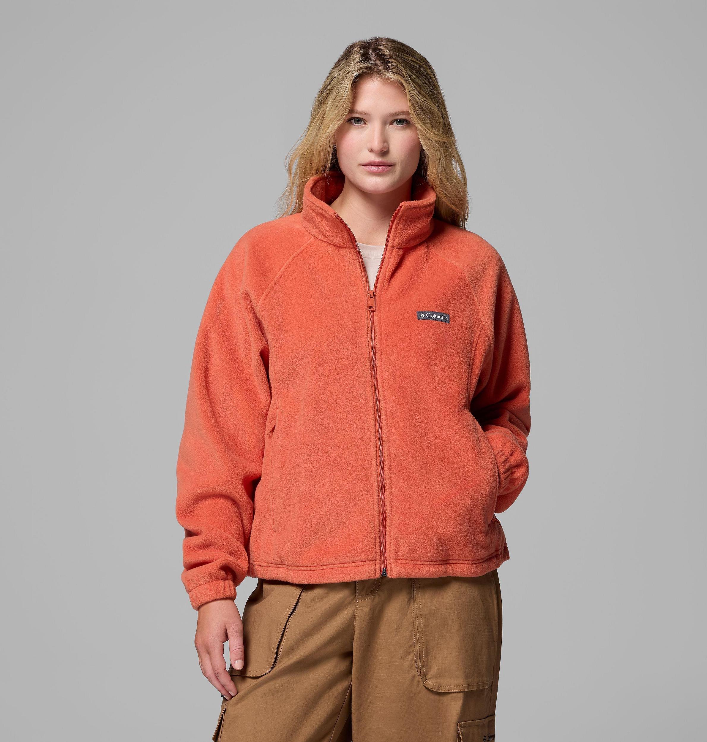 Columbia Womens Benton Springs Relaxed Full Zip Fleece Jacket- Product Image