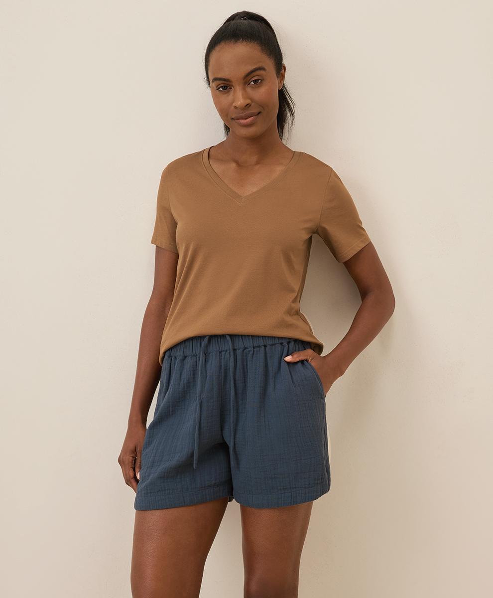 Womens Softspun V-Neck Tee S Product Image