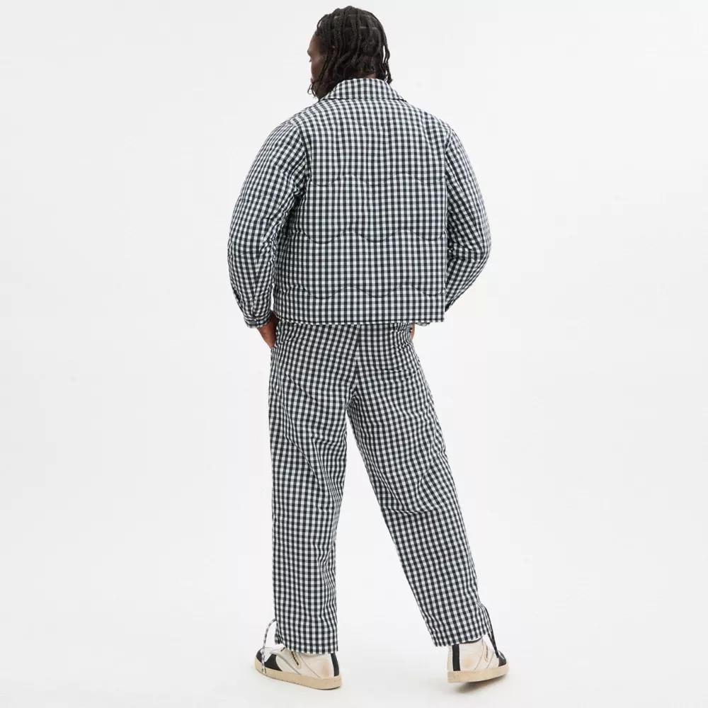 Coachtopia Loop Gingham Pants Product Image