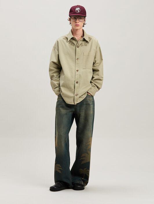 CAMEL FLAME LOGO OVERSHIRT Product Image