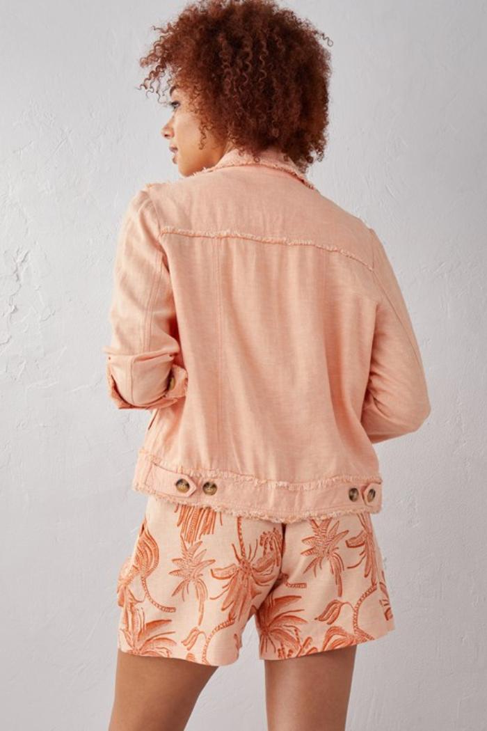 Jayla Linen Jacket Product Image