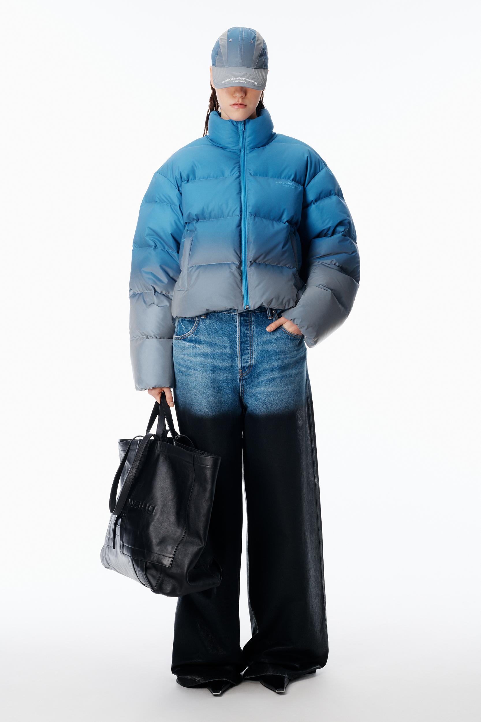 Reflective Cropped Puffer  Product Image