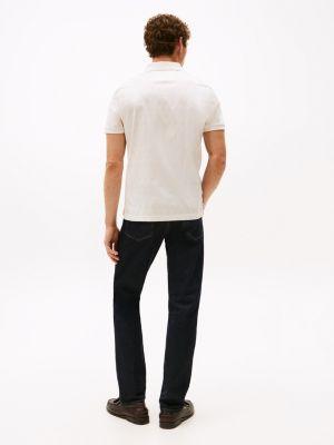 Regular Fit Allover Flag Interlock Polo Product Image